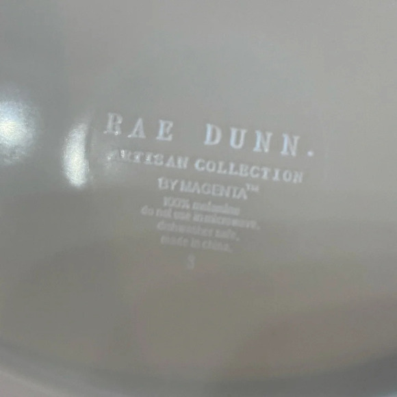 RAE DUNN‎ Toddler Children’s Plastic Plate “But First, Food” White Like N… - Picture 4 of 4